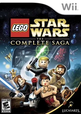 LEGO Star Wars The Complete Saga box cover front
